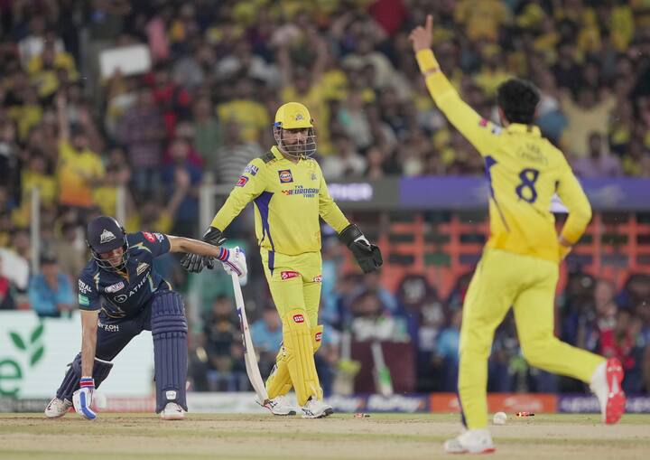 Gujarat Titans finished the league stage as table-toppers with 20 points, above second-placed CSK.