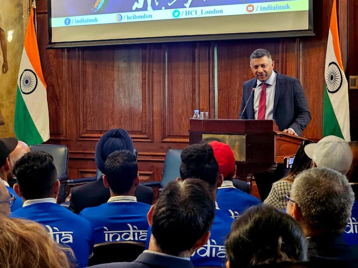 অনুষ্ঠানে বক্তব্য রাখেন ব্রিটেনে ভারতের High Commissioner বিক্রম দোরাইস্বামী।