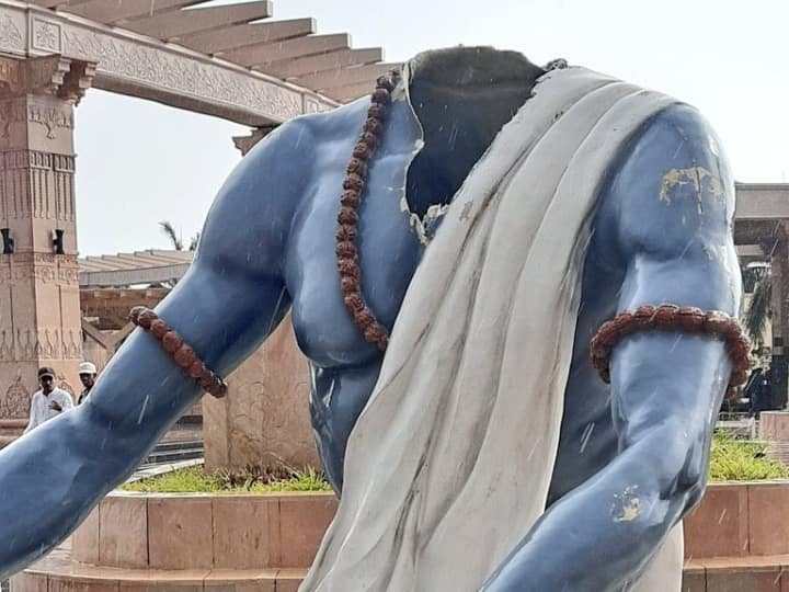 Mahakal Lok Damage Congress targets BJP Shivraj Singh over fallen idols in Ujjain MP News Mahakal Lok Damage: महाकाल लोक में गिरी मूर्तियों पर कांग्रेस ने बीजेपी को घेरा, कहा- 'कम से कम भगवान को तो...'