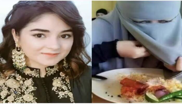 Zaira Wasim Came Tweet in Support of-hijab Girl Said i also Eat like this ਲੜਕੀ ਨੇ ਹਿਜਾਬ ਪਹਿਨ ਕੇ ਖਾਧਾ ਖਾਣਾ, ਸਮਰਥਨ 'ਚ ਉਤਰੀ ਜ਼ਾਇਰਾ ਵਸੀਮ, ਬੋਲੀ - 'ਮੈਂ ਵੀ ਇੰਝ ਖਾਂਦੀ ਹਾਂ'