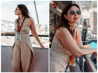 Kareena Kapoor Races To The Fashion Finish Line In Co-Ords At The Monaco F1 Grand Prix. Pics Inside