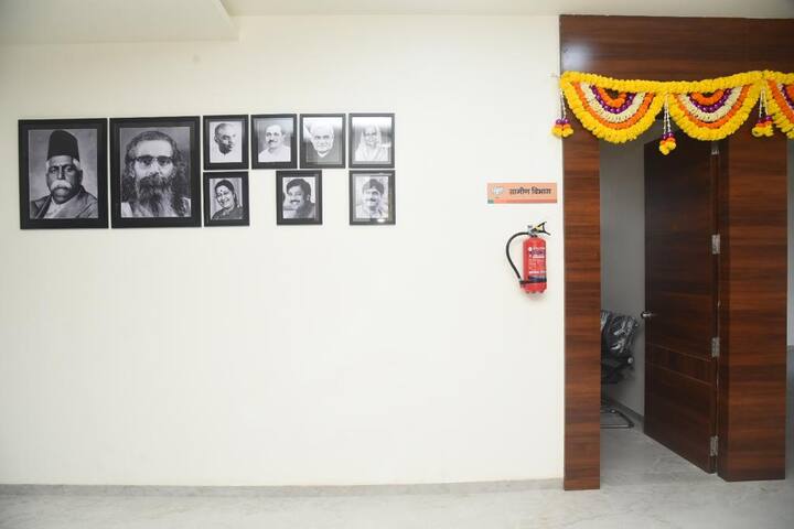 भारतीय जनता पक्षाचे नूतन कार्यालय हे लोकसेवेचे केंद्र बनेल असा विश्वास राज्याचे उच्च आणि तंत्रशिक्षण मंत्री चंद्रकांत पाटील यांनी व्यक्त केला.