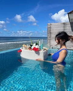 Palak Tiwari Raises The Heat In A Blue Bikini In PICS From Maldives Vacation