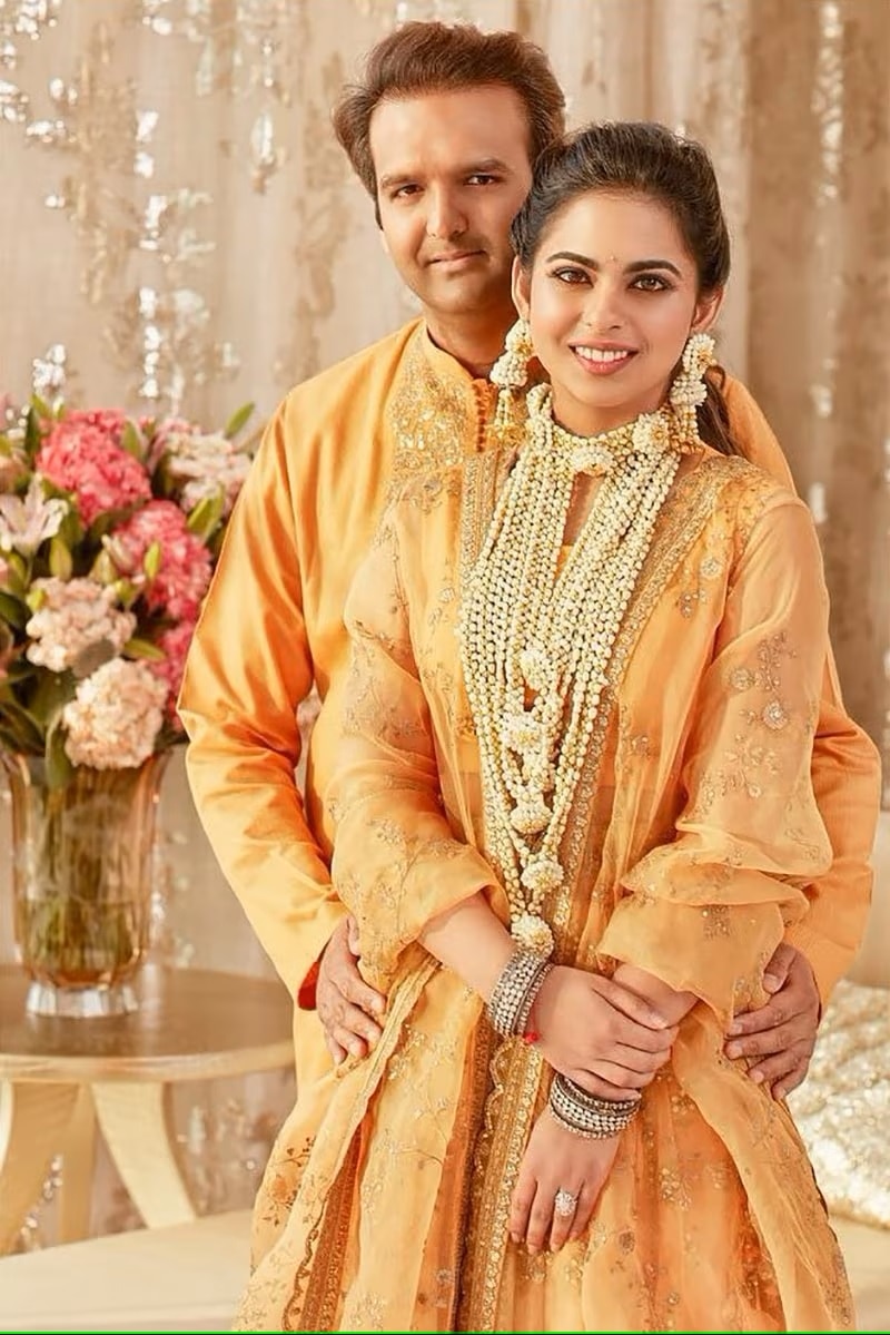 5 designer lehengas worn by Isha Ambani that you need to see for their  unique details | VOGUE India