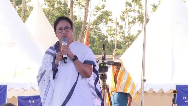 বিক্ষোভ প্রসঙ্গে মমতা বলেন, 'মন্ত্রীর গাড়িতেও ভাঙচুর চালিয়েছে, আদিবাসী মহিলা, তারও গাড়ি ভেঙেছে। আদিবাসী মেয়ের গায়েও হাত দিয়েছে বিজেপি, অভিষেকের উপর হামলাও করতে গিয়েছিল, অশান্তি ছড়িয়ে আর যাই হোক বাংলাকেও শেষ করা যাবে না, তৃণমূলকেও নয়।