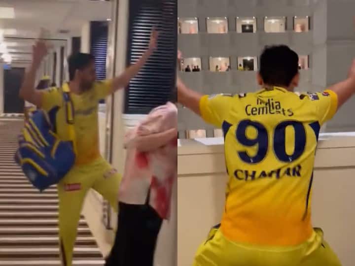 Watch: Deepak Chahar’s celebration did not stop even outside the ground, danced fiercely after reaching the hotel, video viral