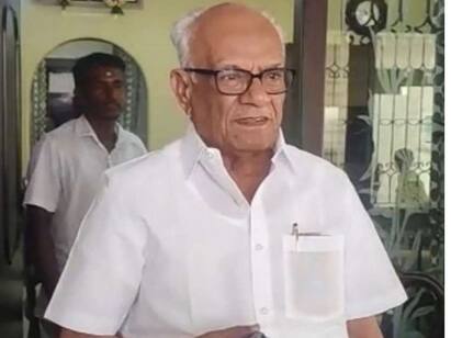 tiruppur duraisami resigned from mdmk tamilnadu political news MDMK Tirupur Duraisamy: ம.தி.மு.க.வில் இருந்து முற்றிலுமாக விலகுகிறேன் - அவைத்தலைவர் திருப்பூர் துரைசாமி அறிவிப்பு