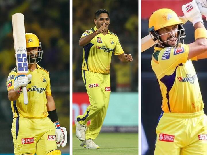 IPL 2023 : चेन्नईनं आयपीएलचा पाचवा खिताब जिंकला. चेन्नईच्या या यशात संघातील प्रत्येक खेळाडूचं मोलाचं योगदान आहे, पण तीन मराठमोळ्या खेळाडूंचा सिंहाचा वाटा आहे.