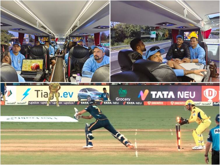 Dhoni lightning fast stumping Indian players in London were stunned Pics shared by BCCI தோனி செய்த மின்னல் வேக ஸ்டம்பிங்… திகைத்து போன லண்டனில் உள்ள இந்திய வீரர்கள்! படங்களை பகிர்ந்த பிசிசிஐ!