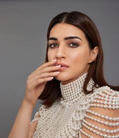 'Adipurush' Actress Kriti Sanon Makes A Fashion Statement In Pearl Blouse - SEE PICS