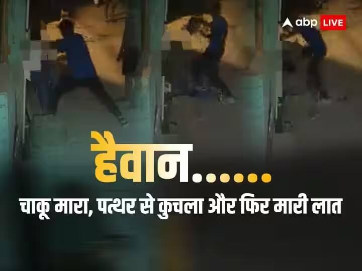 Sakshi Murder Case this guy try to stop Sahil CCTV Footage Delhi Police shahbad dairy Delhi Murder Case: जब हैवान गर्लफ्रेंड पर बरसा रहा था चाकू, इस शख्स ने पकड़ा था आरोपी का हाथ, जानें CCTV फुटेज से खुले कौन से राज