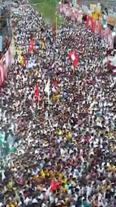 జమ్మలమడుగులో యువగళం పాదయాత్రకు భారీ స్పందన