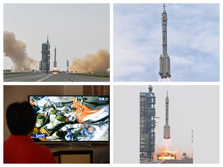 China sent three astronauts to its now fully operational space station as part of crew rotation on Tuesday in the fifth manned mission to the Chinese space outpost since 2021.