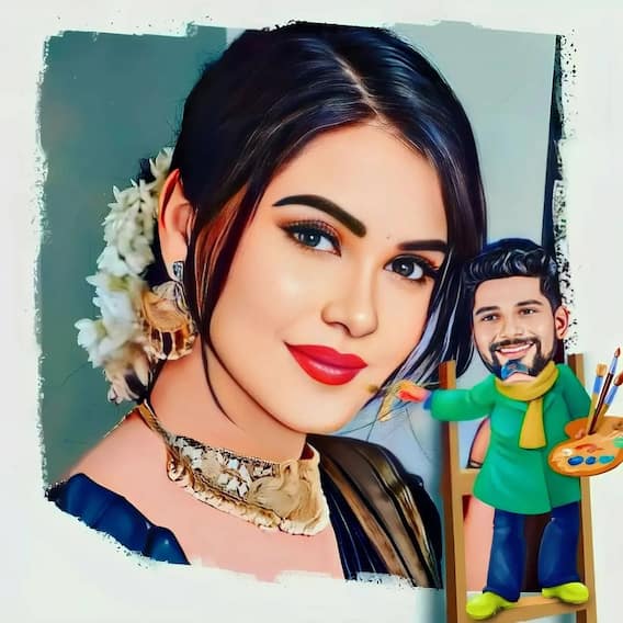Karthika Deepam Amulya Gowda: కార్తీకదీపం అమూల్య గౌడ బొమ్మను గీస్తే