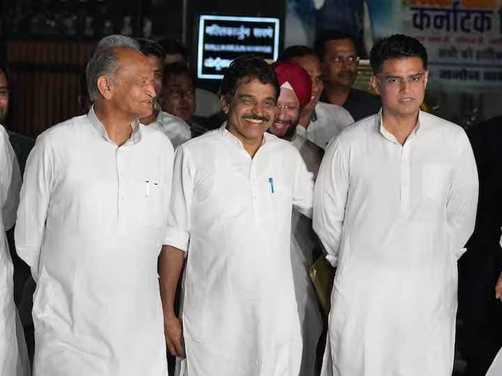Rajasthan Congress Meeting Ashok Gehlot Vs Sachin Pilot Congress high command has reconciled between leaders ann Congress Meeting: क्या हो गई गहलोत और सचिन में सुलह? चार घंटे में कैसे सुलझा चार साल का झगड़ा, कांग्रेस ने किए ये दावे