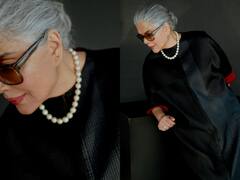 71 की उम्र में ब्लैक ड्रेस और पर्ल नेकपीस में बला की खूबसूरत लगीं Zeenat Aman, लिस्ट शेयर कर बताई ख्वाहिश