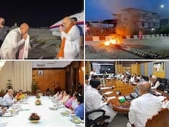 Amit Shah Meets CM Biren Singh, Civil Society Members In Visit To Violence-Hit Manipur: IN PICS