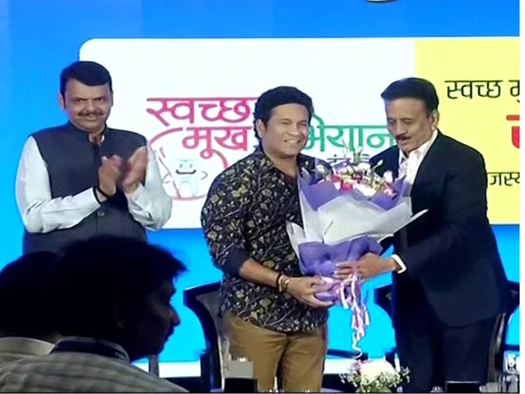 Sachin Tendulkar Appointed As ‘Smile Ambassador’ For Maharashtra’s Swachh Mukh Abhiyan