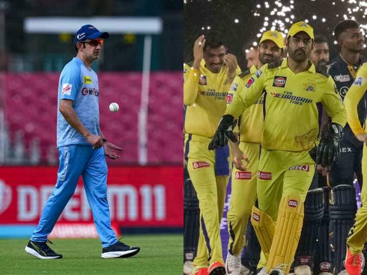 IPL Final 2023 Winning 1 title is difficult 5 is unbelievable says Gautam Gambhir Praise CSK IPL Final 2023: 'एक खिताब जीतना मुश्किल, 5 जीतना अविश्वसनीय', गौतम गंभीर ने की धोनी और चेन्नई की तारीफ