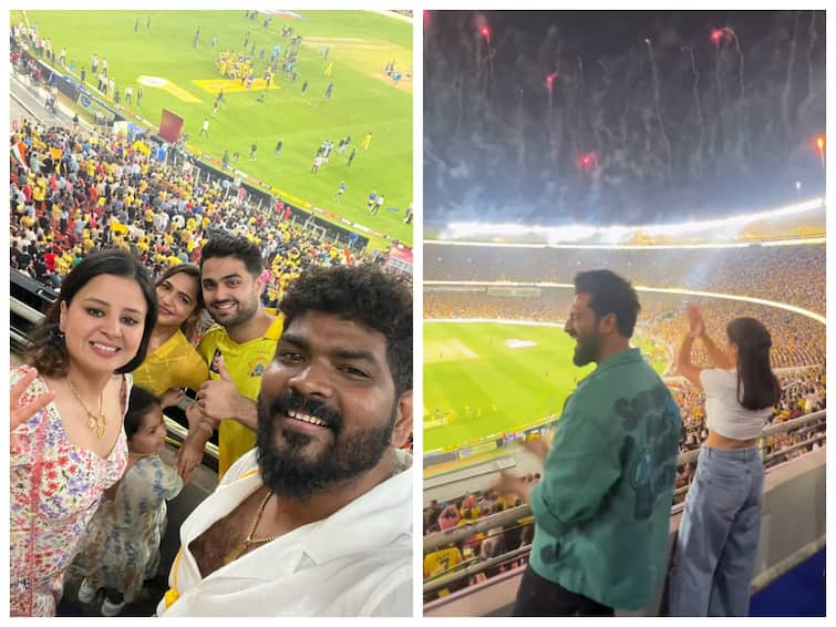 MS Dhoni's Chennai Super Kings Win IPL 2023: Vicky Kaushal, Sara Ali Khan, Ranveer Singh & Others Celebrate The win MS Dhoni's Chennai Super Kings Win IPL 2023: Vicky Kaushal, Sara Ali Khan, Ranveer Singh & Others Celebrate The win