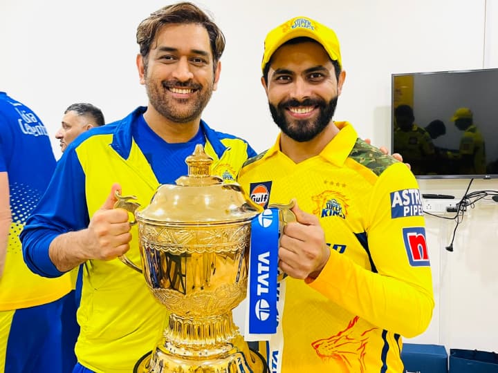 IPL 2023 Mahi bhai aapke liye to kuch bhi CSK all rounder Ravindra Jadeja share heartwarming post for skipper MS Dhoni ‘माही भाई आपके लिए तो कुछ भी...’ प्यारा संदेश लिख जडेजा ने धोनी के साथ शेयर की तस्वीरें