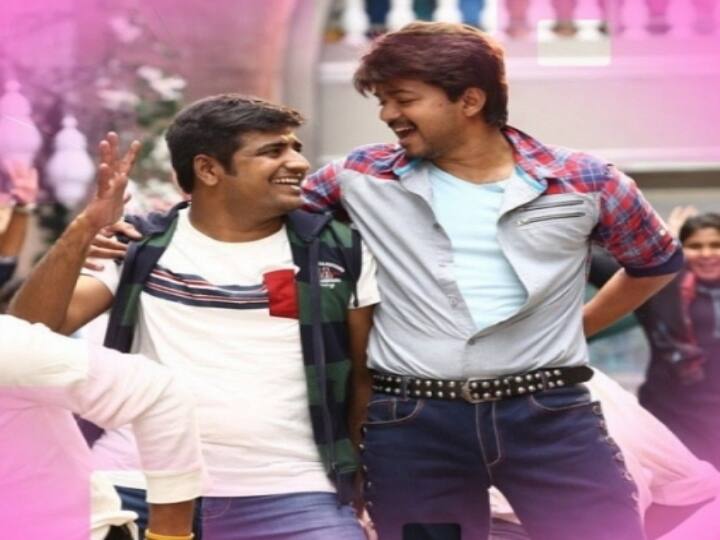 comedy actor sathish share his funny moment with actor vijay in his birthday surprise Sathish on Vijay: நடிகர் சதீசுக்கு பர்த்டே சர்ப்ரைஸ் தர நினைத்த விஜய்.. சர்ப்ரைசே காமெடி ஆன சுவாரஸ்யம்..! நடந்தது என்ன?
