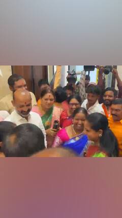 బండి సంజయ్ ను కలిసిన ఎమ్మెల్సీ కవిత