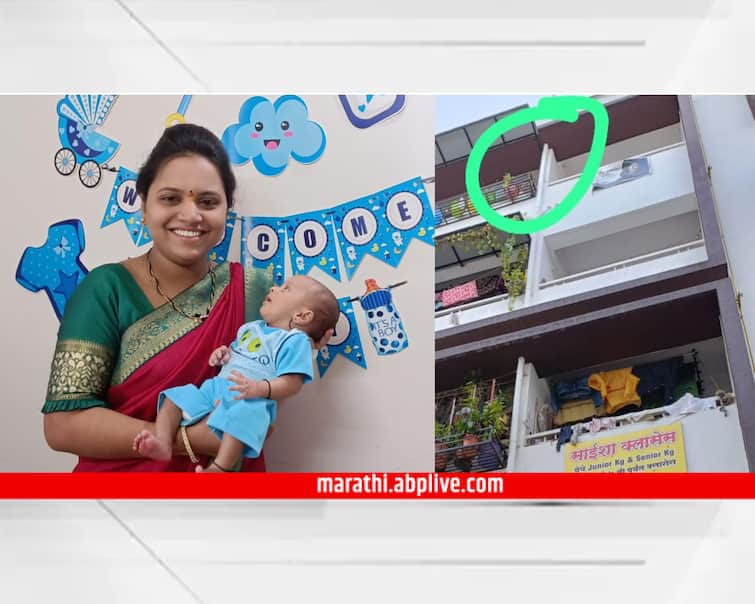 maharashtra news nashik news brave mother risking her life for baby locked in house in nashik Nashik News : काळजाचा तुकडा संकटात! नाशिकच्या हिरकणीचं धाडस पाहून अंगावर काटा उभा राहिल... असं काय घडलं?