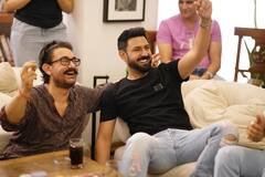 Aamir Khan Invites Carry on Jatta’s Cast, Kapil Sharma, His Wife Ginni To His House For Dinner - See Pics