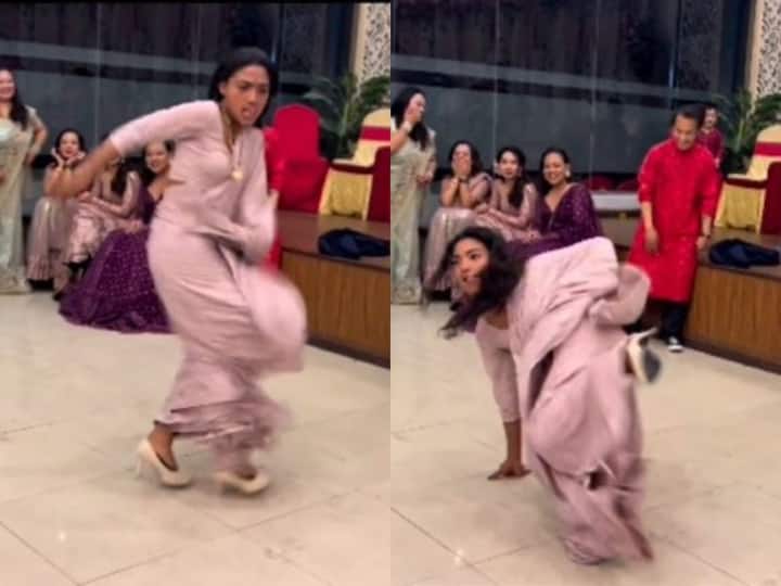 Watch Viral Video Woman Breakdance In Saree Is Breaking That Internet Viral News: సాంప్రదాయ చీరకట్టులో బ్రేక్ డ్యాన్స్, ఇరగదీసిన యువతి- వీడియో వైరల్‌
