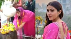 সামনেই ছবি মুক্তি, উজ্জ্বয়িনীর মহাকালেশ্বর মন্দিরে পুজো দিলেন সারা