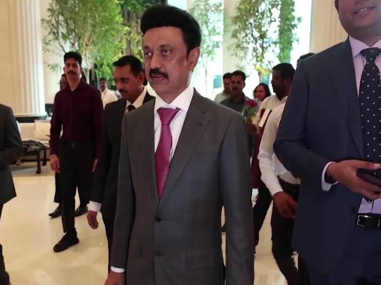 tamilnadu Chief Minister M. K. Stalin returned to Chennai after visited Singapore and Japan CM Stalin: 5 ஆயிரம் பேருக்கு வேலைவாய்ப்பு... சென்னை திரும்பிய முதலமைச்சர் மு.க.ஸ்டாலின் பேட்டி!