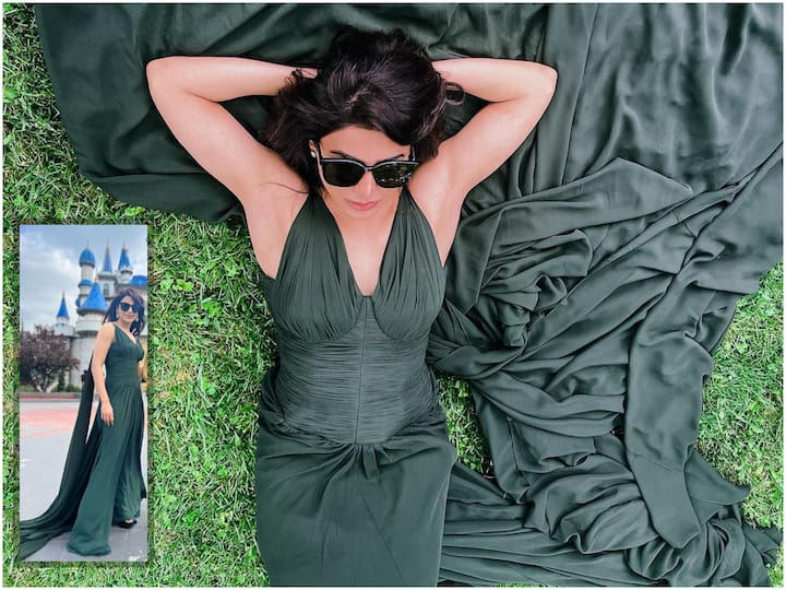 Samantha's emerald green gown costs bomb and Did she copied Pooja Hegde's style Deets Inside Samantha Gown Worth : సమంత గౌను రేటు వింటే మతులు పోతాయ్ - సామ్ చాలా కాస్ట్లీ గురూ!