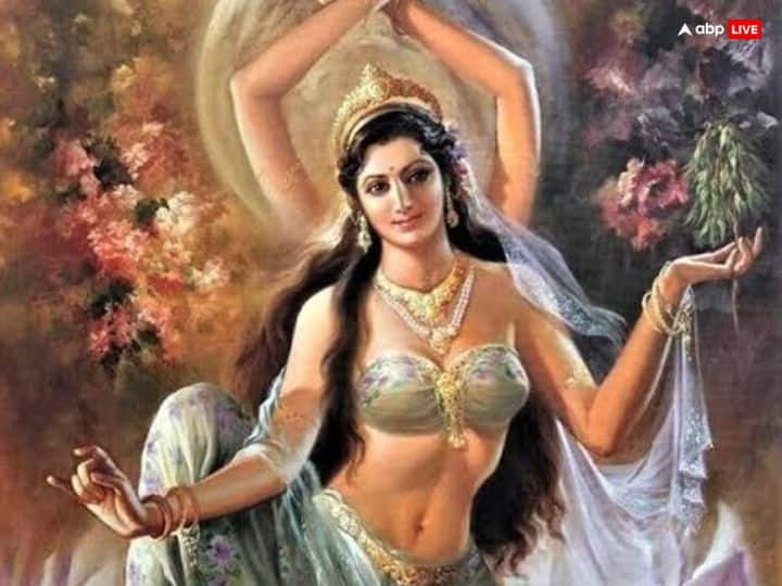 Rambha Apsara: रूप- सौन्दर्य के लिए तीनों लोकों में प्रसिद्ध थी ये अप्सरा, रावण भी था मोहित Rambha Apsara was famous in all the three worlds for her beauty Ravana was also fascinated Rambha Apsara: रूप- सौन्दर्य के लिए तीनों लोकों में प्रसिद्ध थी ये अप्सरा, रावण भी था मोहित