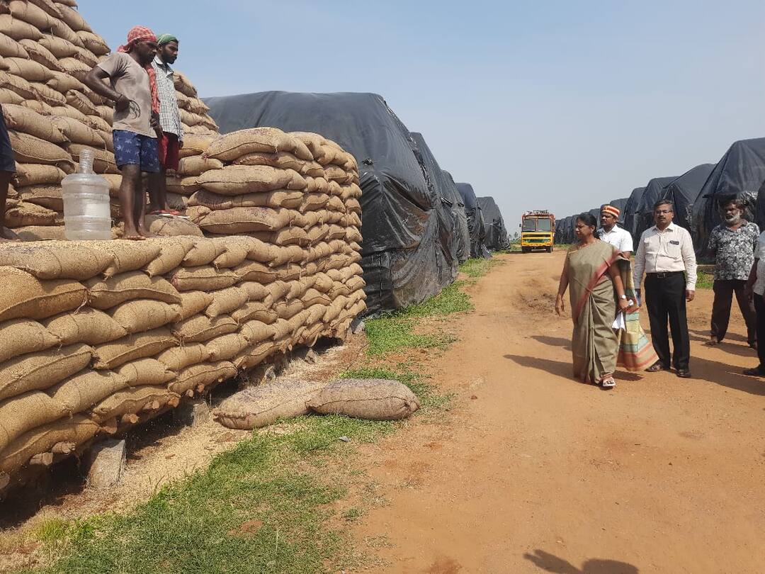 Paddy: தருமபுரியில் 7 ஆயிரம் டன் நெல் மூட்டைகள் மாயமா..?.. கேள்வி எழுப்பும் இபிஎஸ், அன்புமணி - ஆட்சியர் விளக்கம்