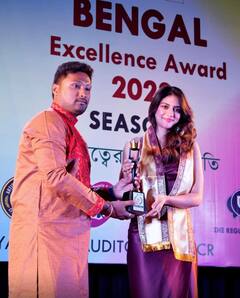 Bengal Excellence Awards: ICCR-এ অনুষ্ঠিত বেঙ্গল এক্সেলেন্স অ্যাওয়ার্ডসের মঞ্চে চাঁদের হাট