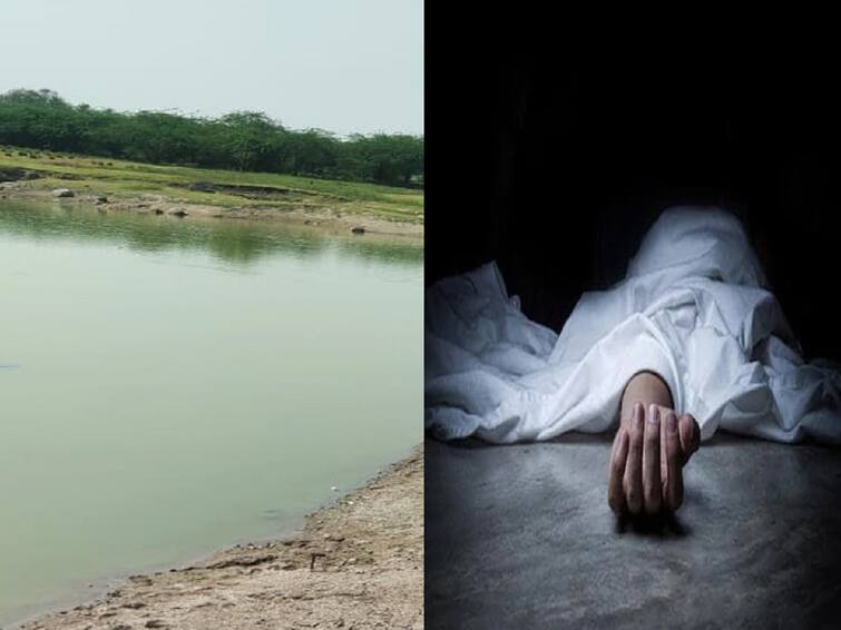 Villupuram news 2 children drowned in a lake near vikravandi TNN விக்கிரவாண்டி அருகே ஏரியில் மூழ்கி  சிறுவன், சிறுமி உயிரிழப்பு - திருமண விழாவில் பங்கேற்க வந்தபோது நேர்ந்த சோகம்
