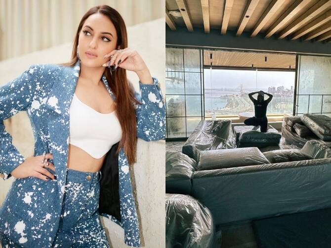 Sonakshi Sinha New Apartment In Mumbai Living Room Photos Shared On  Instagram | सोनाक्षी सिन्हा ने खरीदा अपना नया अपार्टमेंट, सोशल मीडिया पर  शेयर की लिविंग रूम की तस्वीरें ...