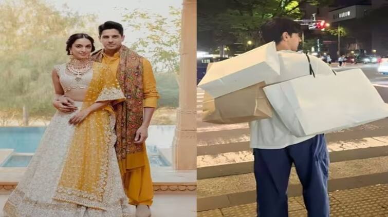 sidharth-malhotra-carried-kiara-advani-shopping-bags-pictures-post-on-his-instagram-story ਸਿਧਾਰਥ ਮਲਹੋਤਰਾ ਵਿਆਹ ਤੋਂ ਬਾਅਦ ਨਿਭਾ ਰਹੇ ਪਤੀ ਹੋਣ ਦੀ ਡਿਊਟੀ, ਕਿਆਰਾ ਦੇ ਸ਼ੌਪਿੰਗ ਬੈਗਜ਼ ਚੁੱਕੀ ਨਜ਼ਰ ਆਇਆ ਐਕਟਰ