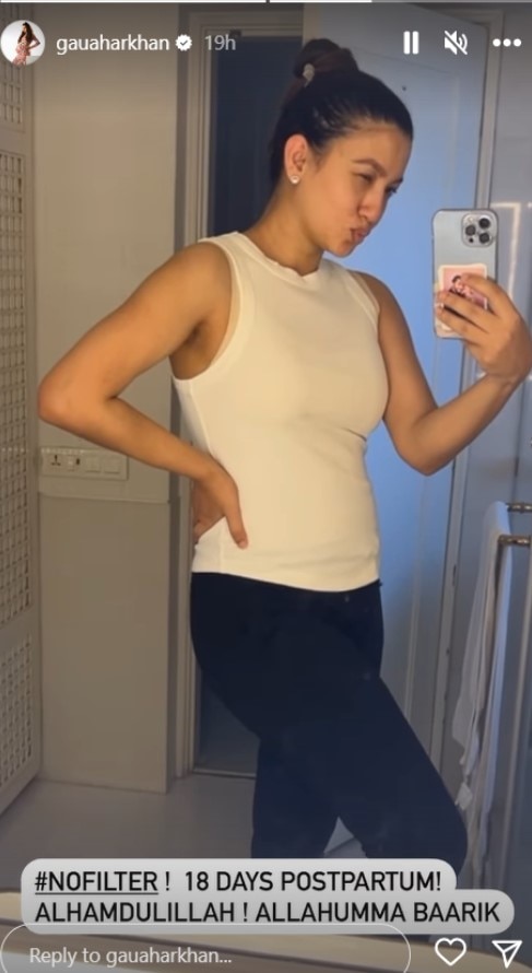 Gauahar Khan Weight Loss After 18 Days Of Delivery Know Her Diet Routine Connexionblog