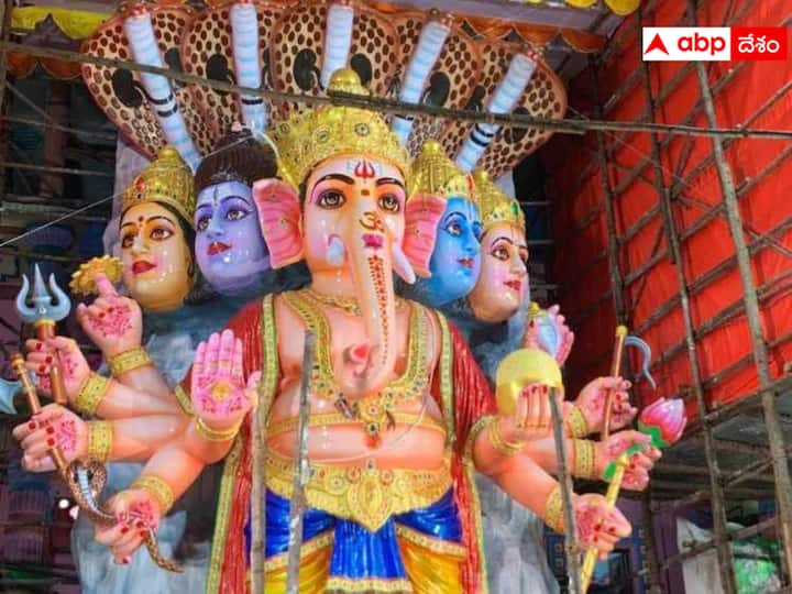 inaugurated the construction of Ganapati idol in Khairatabad. Khairatabad Ganesh : ఖైరతాబాద్ గణేష్ విగ్రహం అంకురార్పణ - ఈ ఏడాది ఎన్ని అడుగులంటే ?