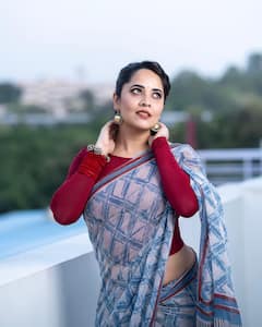 Anasuya Bhardwaj: చీరలో హొయలు పోతున్న అనసూయ అందాల కనువిందు