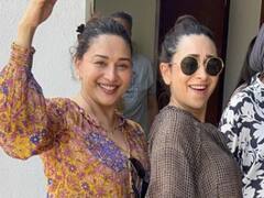 Madhuri-Karisma Video: माधुरी आणि करिश्मा यांनी शेअर केले खास फोटो; नेटकरी म्हणाले...