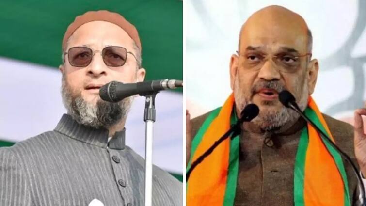 'If we have guts then on China...', Owaisi's retort on Amit Shah's statement, said - we are not afraid of death અગર દમ હૈ તો ચીન પર.. અમિત શાહના નિવેદન પર ઔવેસીનો પલટવાર, કહ્યું- અમને મોતનો ડર નથી