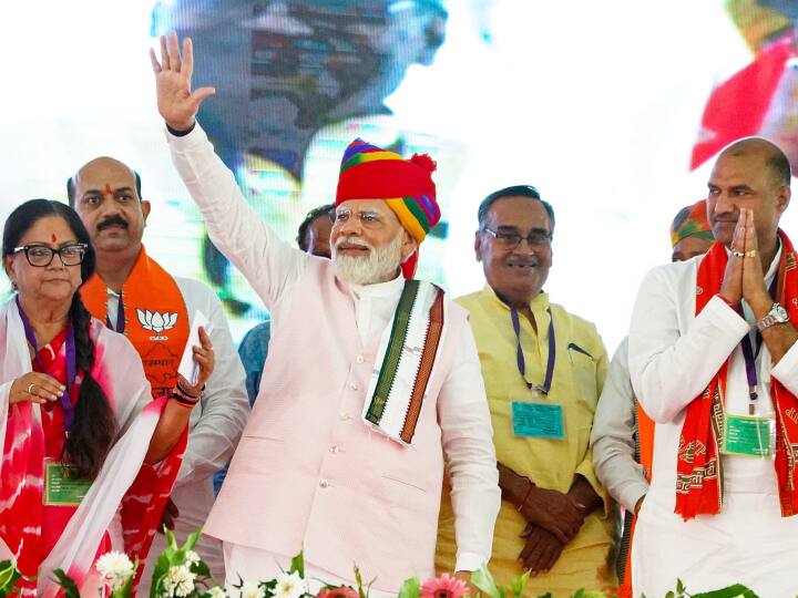 PM Modi Rajasthan Visit Ajmer rally attack on congress and Ashok Gehlot BJP ann PM Modi Rajasthan Visit: पीएम मोदी का गहलोत सरकार पर हमला, कहा- 'ये रिमोट कंट्रोल वाली...'