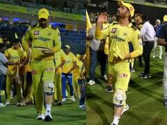 MS Dhoni : 'ஊருக்காக ஆடும் கலைஞன் தன்னை மறப்பான்...' - முழங்கால் காயத்துடன் ஐ.பி.எல் விளையாடிய தல தோனி !