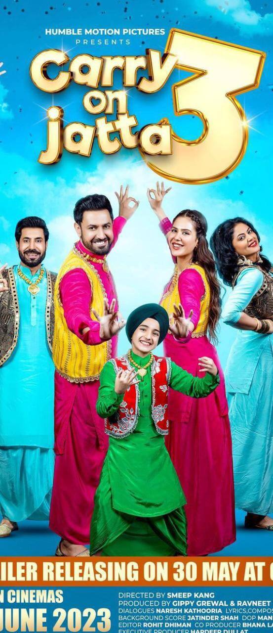 ਇਹ ਹੈ ਉਹੀ ਫਿਲਮ ਜਿਸ ਦਾ ਲੋਕ ਬੇਸਵਰੀ ਨਾਲ ਇੰਤਜ਼ਾਰ ਕਰ ਰਹੇ ਹਨ। 'ਕੈਰੀ ਆਨ ਜੱਟਾ 3' ਸਾਲ 2023 ਦੀ ਸਭ ਤੋਂ ਵੱਧ ਉਡੀਕੀ ਜਾਣ ਵਾਲੀ ਫਿਲਮ ਹੈ।