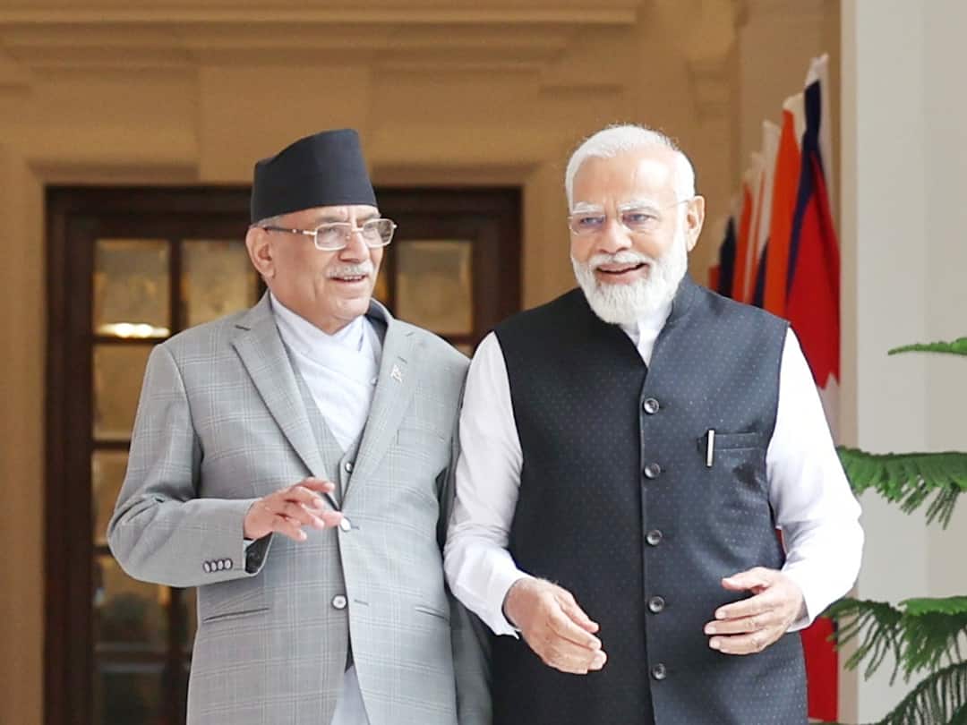 Nepal PM Prachanda Lauds PM Narendra Modi Neighbourhood First Policy Invites PM Modi For Nepal Visit Nepal PM Prachanda Lauds PM Modi's 'Neighbourhood First' Policy, Invites Him For Official Visit