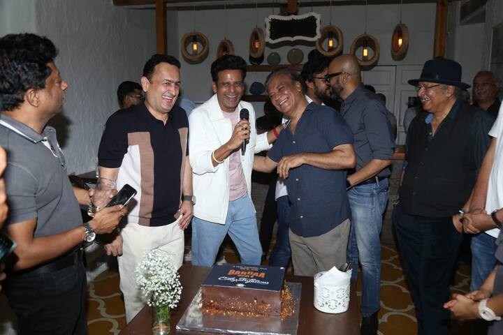 Makers of 'Sirf Ek Banda Kafi Hai' recently organised a success bash for the film that has been earning accolades for its hard-hitting storyline.