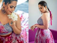 Anasuya Bharadwaj: చేతిలో పూలతో మల్లెమొగ్గలా మెరిసిపోతున్నఅనసూయ